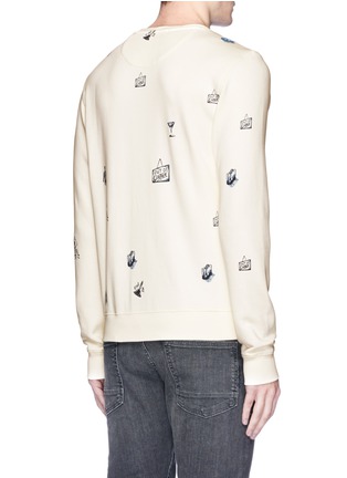 Back View - Click To Enlarge - SCOTCH & SODA - 'Out of Order' print sweatshirt