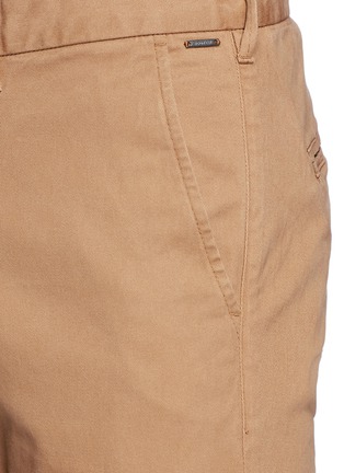Detail View - Click To Enlarge - SCOTCH & SODA - Slim fit cotton twill chinos