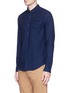 Front View - Click To Enlarge - SCOTCH & SODA - Flap pocket woven cotton shirt