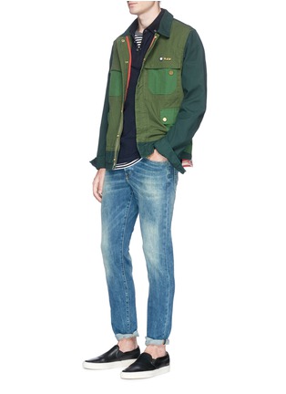 Figure View - Click To Enlarge - SCOTCH & SODA - 'Ralston' slim fit washed jeans