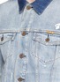 Detail View - Click To Enlarge - SCOTCH & SODA - Bleached denim jacket