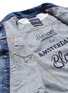 Detail View - Click To Enlarge - SCOTCH & SODA - Bleached denim jacket