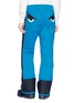 Back View - Click To Enlarge - FENDI SPORT - 'Bag Bugs' lambskin leather patch ski pants