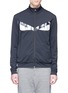 Main View - Click To Enlarge - FENDI SPORT - 'Bag Bugs' taping track jacket