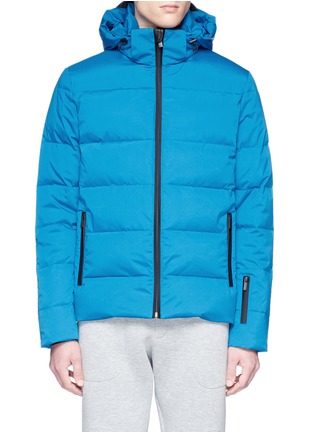 Main View - Click To Enlarge - FENDI SPORT - 'Bag Bugs' patch down puffer jacket