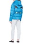 Figure View - Click To Enlarge - FENDI SPORT - 'Bag Bugs' patch down puffer jacket