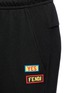 Detail View - Click To Enlarge - FENDI SPORT - Logo patch slim fit sweatpants