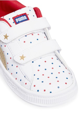 Detail View - Click To Enlarge - PUMA - x Justice League 'Wonder Woman™ Basket V' toddler sneakers