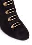 Detail View - Click To Enlarge - STELLA LUNA - 'Stella' turnlock bar suede ankle boots
