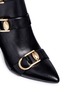 Detail View - Click To Enlarge - STELLA LUNA - 'Double-Ring 3' leather ankle boots