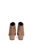 Back View - Click To Enlarge - STELLA LUNA - 'Stella' turnlock bar suede ankle boots
