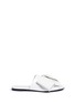 Main View - Click To Enlarge - STELLA LUNA - Origami bow leather slide sandals