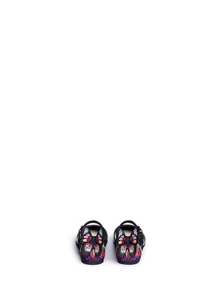 Back View - Click To Enlarge - SOPHIA WEBSTER - 'Chiara Embroidery Mini' butterfly appliqué toddler flats