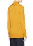 Back View - Click To Enlarge - AALTO - Layered turtleneck Merino wool sweater