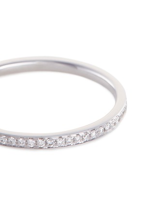 Detail View - Click To Enlarge - LC COLLECTION JEWELLERY - 'Versatile' diamond 18k white gold ring