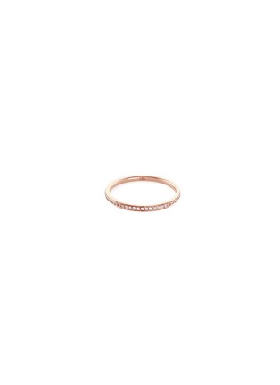 Main View - Click To Enlarge - LC COLLECTION JEWELLERY - 'Versatile' diamond 18k rose gold ring