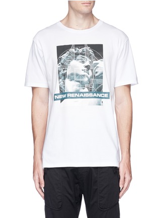 Main View - Click To Enlarge - MARCELO BURLON - 'Kono' print T-shirt