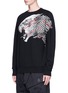 Front View - Click To Enlarge - MARCELO BURLON - 'Sham' print sweatshirt