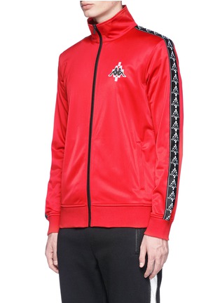Front View - Click To Enlarge - MARCELO BURLON - x Kappa logo embroidered track jacket