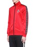 Front View - Click To Enlarge - MARCELO BURLON - x Kappa logo embroidered track jacket