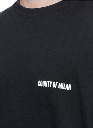 Detail View - Click To Enlarge - MARCELO BURLON - 'Milla' print T-shirt