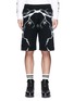 Main View - Click To Enlarge - MARCELO BURLON - 'Telgo' print sweat shorts