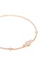 Detail View - Click To Enlarge - LC COLLECTION JEWELLERY - 'Lucky Charm' diamond pavé 18k rose gold bracelet