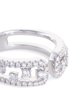 Detail View - Click To Enlarge - LC COLLECTION JEWELLERY - 'Art Deco' diamond 18k white gold ring