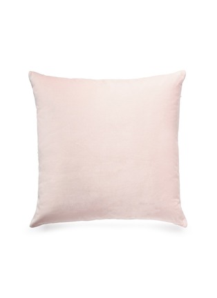 Main View - Click To Enlarge - LANE CRAWFORD - Velvet cushion – Dusty Pink