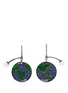 Main View - Click To Enlarge - ASTLEY CLARKE - 'Earth' sapphire freshwater pearl 14k white gold drop earrings