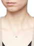 Figure View - Click To Enlarge - ASTLEY CLARKE - 'Rainbow Moonstone Mini Saturn' diamond 14k white gold pendant necklace