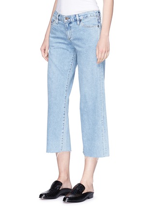 Front View - Click To Enlarge - SIMON MILLER - 'Marlo' stonewash cropped jeans