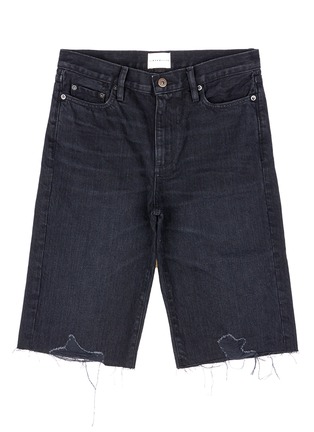 Main View - Click To Enlarge - SIMON MILLER - 'Brent' wide leg denim shorts