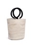 Detail View - Click To Enlarge - SIMON MILLER - 'Bonsai 30cm' oversized nubuck leather bucket bag