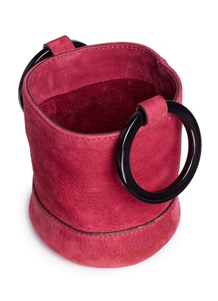  - SIMON MILLER - 'Bonsai 15cm' nubuck leather bucket bag