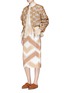 Figure View - Click To Enlarge -  - 'Ratu Boko' stripe fil coupé peplum jacket