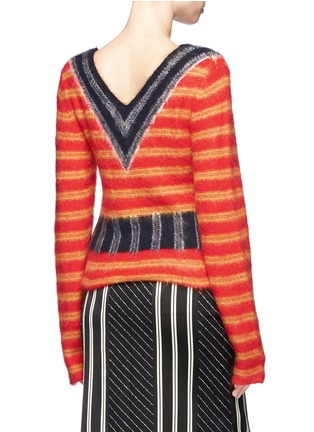 Figure View - Click To Enlarge - AALTO - Stripe brushed sweater