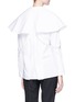 Figure View - Click To Enlarge - AALTO - Attached collar poplin shirt