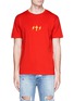 Main View - Click To Enlarge - THE WEEKND - Symbol print organic cotton T-shirt