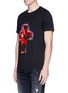 Front View - Click To Enlarge - THE WEEKND - 'Party Monster' print organic cotton T-shirt