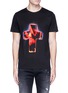 Main View - Click To Enlarge - THE WEEKND - 'Party Monster' print organic cotton T-shirt