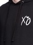 Detail View - Click To Enlarge - THE WEEKND - 'XO Only' print hoodie