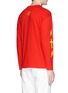 Back View - Click To Enlarge - THE WEEKND - 'Starboy' symbol print long sleeve T-shirt