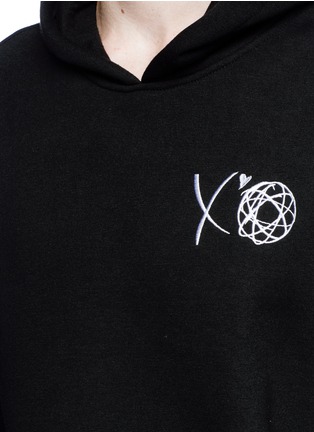 Detail View - Click To Enlarge - THE WEEKND - 'Starboy' embroidered hoodie