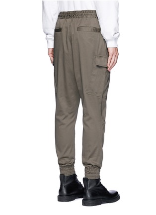 Back View - Click To Enlarge - 10088 - Cotton twill cargo pants