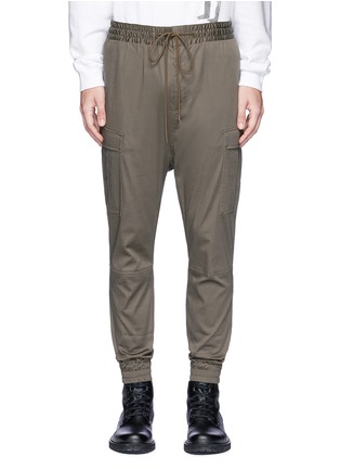 Main View - Click To Enlarge - 10088 - Cotton twill cargo pants
