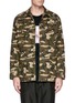 Main View - Click To Enlarge - 10088 - 'Izzy' camouflage print ripstop shirt jacket