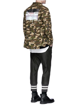 Figure View - Click To Enlarge - 10088 - 'Izzy' camouflage print ripstop shirt jacket