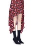 Figure View - Click To Enlarge - BALENCIAGA - Jersey sock boots