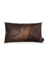 Main View - Click To Enlarge - THE FABRICK LAB - Geometric stripe cushion – Gold